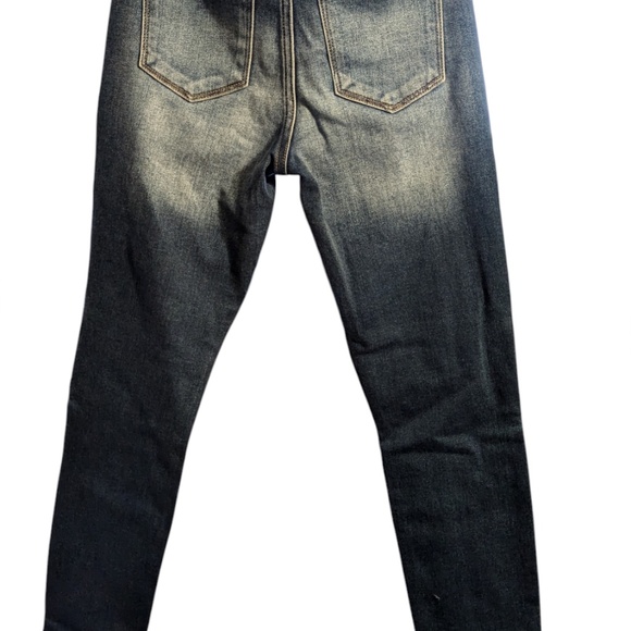 Kancan Sofina Ultra High Rise Belted Blue Jean - Picture 2 of 5